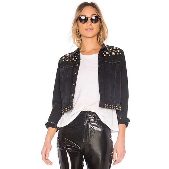 Agolde Reputation Studded Overtone Jacket - Picture 3 of 16